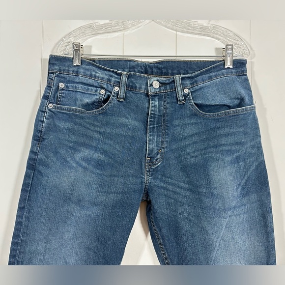 Vintage Levis 558 Men’s Denim Blue Jeans Size 32x30 - Picture 2 of 11